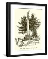 Ethan Allen Monument, Burlington, VT-null-Framed Giclee Print