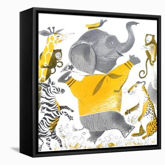 Ethan the Elephant - Child Life, June 1955-null-Framed Stretched Canvas