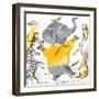 Ethan the Elephant - Child Life, June 1955-null-Framed Giclee Print