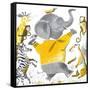 Ethan the Elephant - Child Life-null-Framed Stretched Canvas