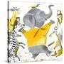 Ethan the Elephant - Child Life-null-Stretched Canvas