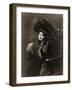 Ethel Barrymore, in a 1901 Studio Portrait by Burr Mcintosh-null-Framed Photo