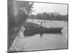 Ethel Gray Magaw Hassler in a Rowboat, Central Park, C.1912-William Davis Hassler-Mounted Photographic Print