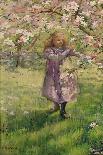 Picking Apple Blossom, 1901-Ethel Horsfall Ertz-Mounted Giclee Print