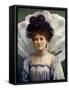 Ethel Matthews, Actress, 1899-1900-W&d Downey-Framed Stretched Canvas