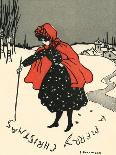 Writing in Snow-Ethel Parkinson-Laminated Art Print