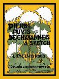 Pierre Puvis De Chavannes, a Sketch, Lily Lewis Rood-Ethel Reed-Art Print
