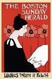 The Boston Sunday Herald, Ladies Want It Feb 24-Ethel Reed-Art Print