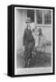 Ethel Smyth (B/W Photo)-English Photographer-Framed Stretched Canvas