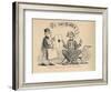 'Ethelred despatching a Letter by his Son', c1860, (c1860)-John Leech-Framed Giclee Print