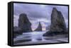 Ethereal Bandon Seascape, Oregon Coast-Vincent James-Framed Stretched Canvas