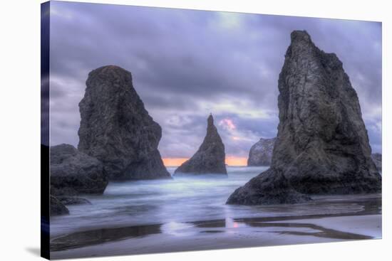 Ethereal Bandon Seascape, Oregon Coast-Vincent James-Stretched Canvas