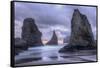 Ethereal Bandon Seascape, Oregon Coast-Vincent James-Framed Stretched Canvas