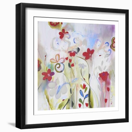 Ethereal Edge-Daisy D-Framed Art Print