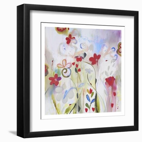 Ethereal Edge-Daisy D-Framed Art Print