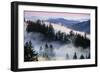 Ethereal Fog and Mount Tamalpais Marin San Francisco-Vincent James-Framed Photographic Print