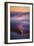 Ethereal Gold Sunrise in Fog at San Francisco, Golden Gate Bridge-Vincent James-Framed Photographic Print