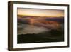 Ethereal Golden Sunrise at Golden Gate Bridge, San Francisco-Vincent James-Framed Photographic Print