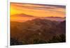 Ethereal Golden Sunrise Mount Diablo East Bay Oakland Bay Area-Vincent James-Framed Photographic Print