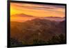 Ethereal Golden Sunrise Mount Diablo East Bay Oakland Bay Area-Vincent James-Framed Photographic Print