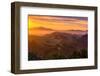 Ethereal Golden Sunrise Mount Diablo East Bay Oakland Bay Area-Vincent James-Framed Photographic Print