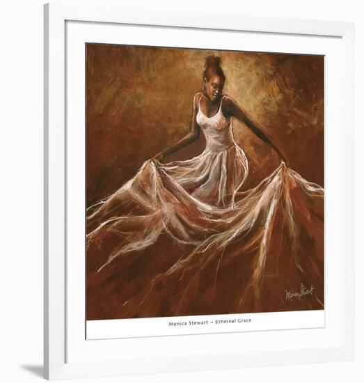 Ethereal Grace-Monica Stewart-Framed Art Print