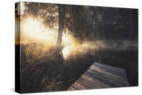 Ethereal Jetty-Andreas Stridsberg-Stretched Canvas