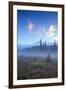 Ethereal Mist and Meadow, Mount Hood, Oregon-Vincent James-Framed Photographic Print