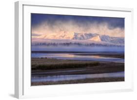 Ethereal Morning at Continental Divide, Yellowstone-Vincent James-Framed Photographic Print