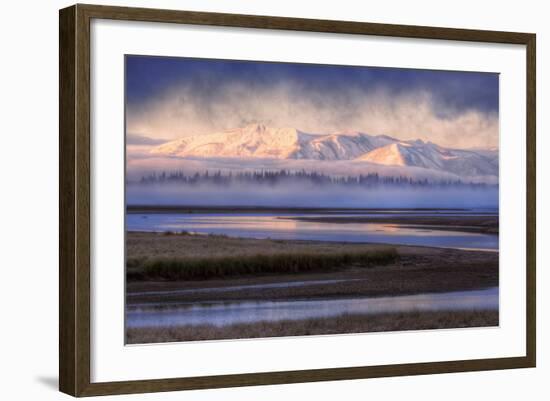 Ethereal Morning at Continental Divide, Yellowstone-Vincent James-Framed Photographic Print