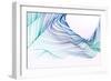 Etherial Wave (Landscape) Flow Motion-Dominique Vari-Framed Art Print