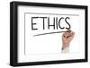 Ethics-airdone-Framed Photographic Print