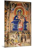 Ethiopia, Abraha Atsbeha, Tigray Region. the Interior of the 10th Century Church of Abraha Atsbeha-Nigel Pavitt-Mounted Premium Photographic Print