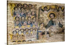 Ethiopia, Abraha Atsbeha, Tigray Region. the Interior of the 10th Century Church of Abraha Atsbeha-Nigel Pavitt-Stretched Canvas