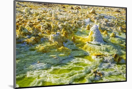 Ethiopia, Dallol, Afar Region. at Almost 300 Feet Below Sea Level-Nigel Pavitt-Mounted Photographic Print