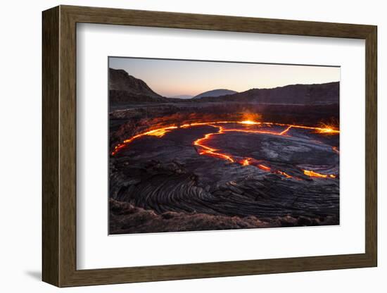 Ethiopia, Erta Ale-Nigel Pavitt-Framed Photographic Print