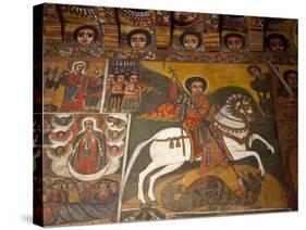Ethiopia, Gondar, Debre Birhan Selassie Church-Niels Van Gijn-Stretched Canvas