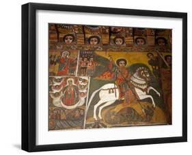 Ethiopia, Gondar, Debre Birhan Selassie Church-Niels Van Gijn-Framed Photographic Print