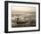 Ethiopia, Lake Awassa; a Young Boy Punts a Traditional Reed Tankwa Through the Reeds-Niels Van Gijn-Framed Photographic Print