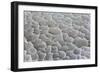 Ethiopia, Lake Karum, Afar Region. Salt Patterns on the Flats Beside Lake Karum.-Nigel Pavitt-Framed Photographic Print