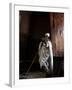 Ethiopia, Lalibela; a Priest in One of the Ancient Rock-Hewn Churches of Lalibela-Niels Van Gijn-Framed Photographic Print