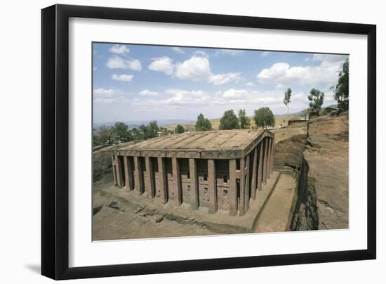 Ethiopia, Lalibela, House of Redeemer of World Church-null-Framed Premium Giclee Print