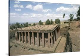 Ethiopia, Lalibela, House of Redeemer of World Church-null-Stretched Canvas