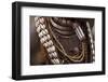 Ethiopia: Lower Omo River Basin, Dilabino (Hamar village near Turmi), Gado's necklaces-Alison Jones-Framed Photographic Print