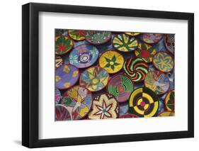 Ethiopia:  Tigray Region, Axum, woven baskets-Alison Jones-Framed Photographic Print