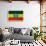 Ethiopian Flag-igor stevanovic-Framed Art Print displayed on a wall
