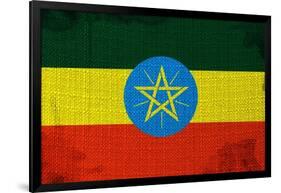 Ethiopian Flag-igor stevanovic-Framed Art Print