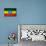 Ethiopian Flag-igor stevanovic-Mounted Premium Giclee Print displayed on a wall