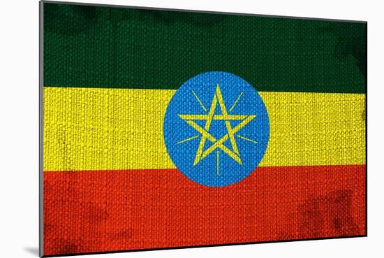 Ethiopian Flag-igor stevanovic-Mounted Premium Giclee Print