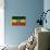 Ethiopian Flag-igor stevanovic-Art Print displayed on a wall